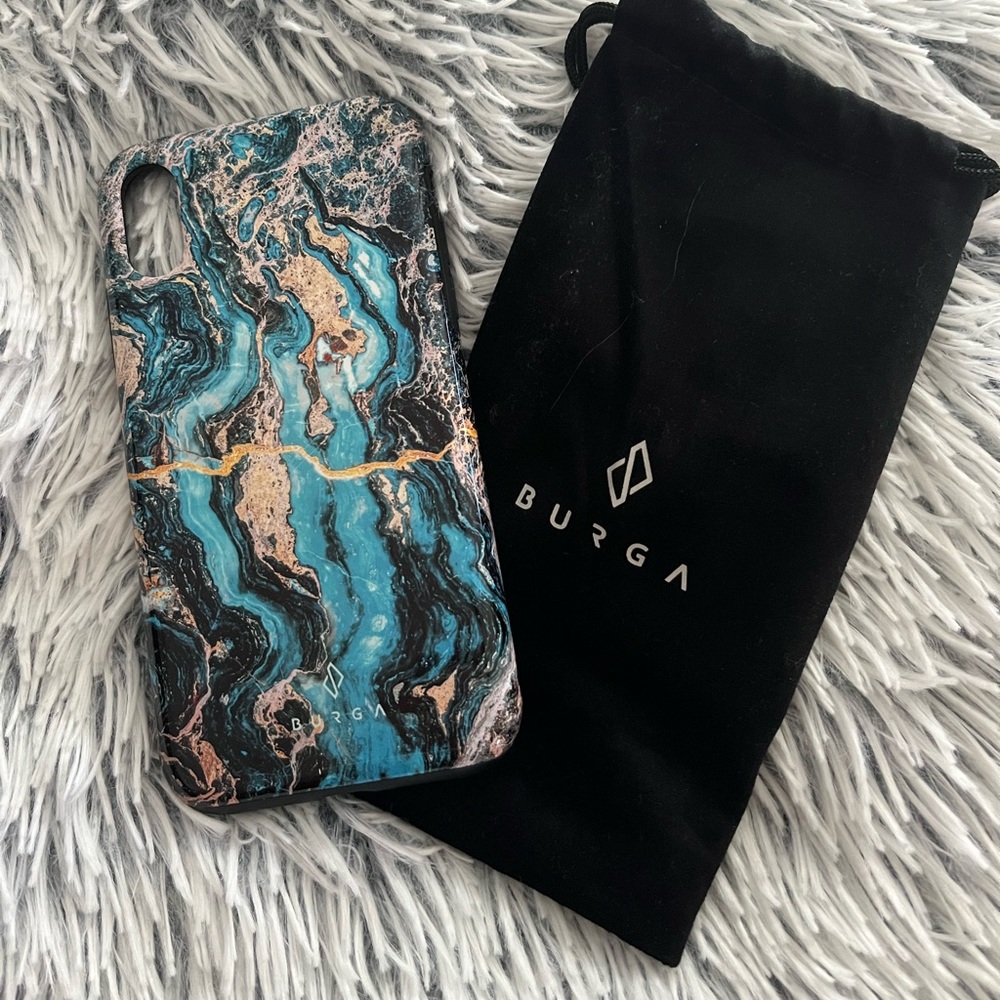 Four Burga cases in perfect condition. Durable and cute.